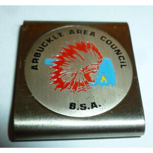 Vintage Boy‎ Scout BELT LOOP BSA Arbuckle Area Council